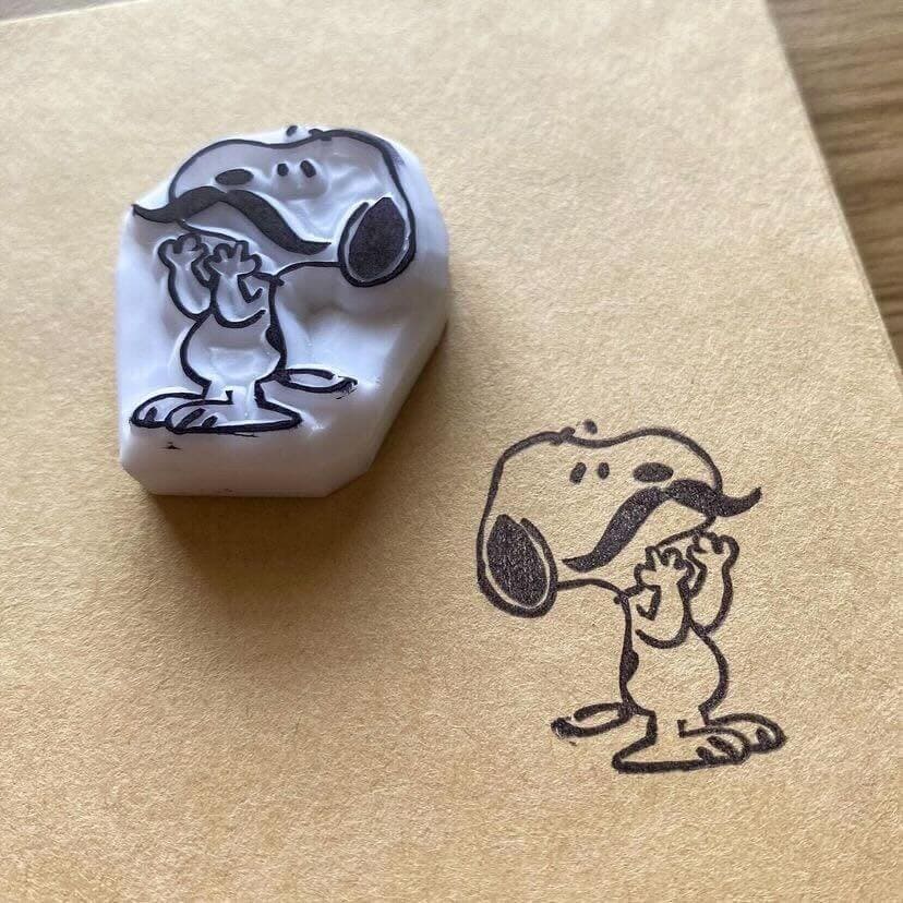 消しゴムはんこ スヌーピー
