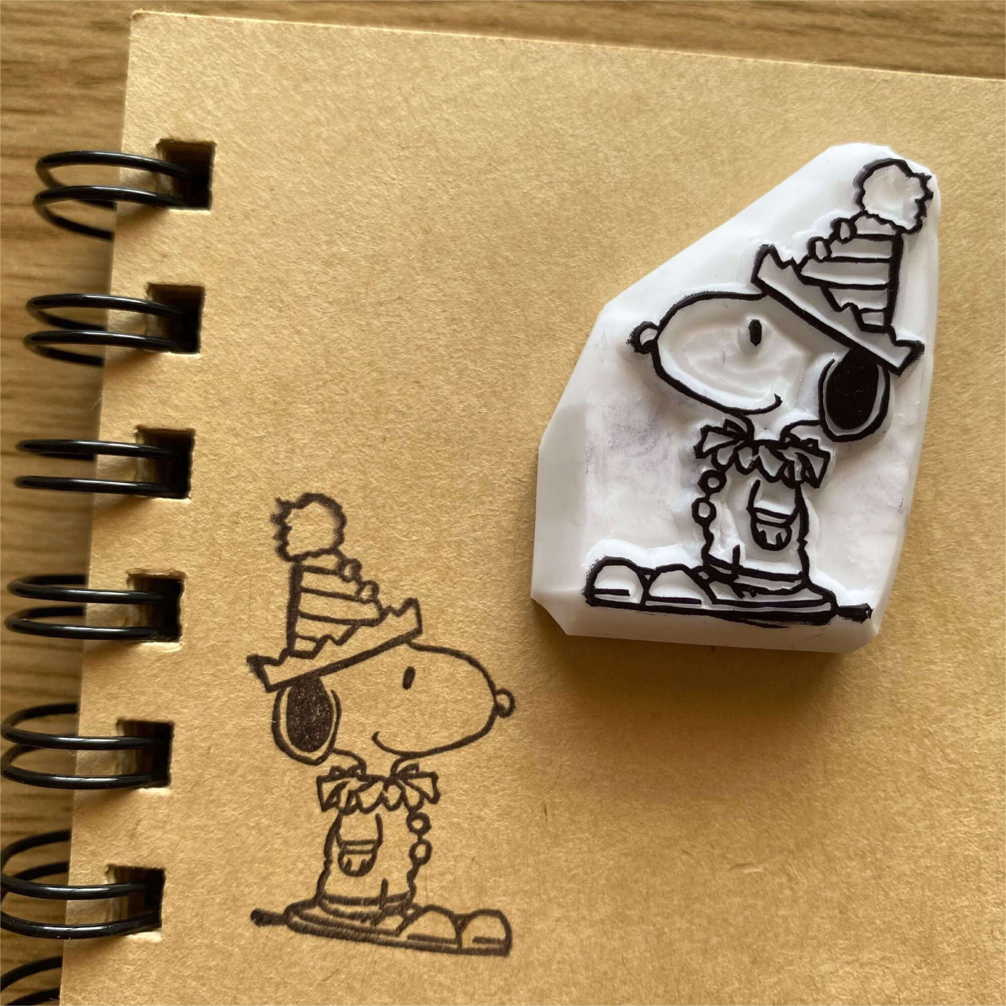 消しゴムはんこ スヌーピー