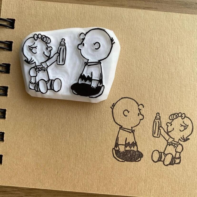 消しゴムはんこ チャーリー